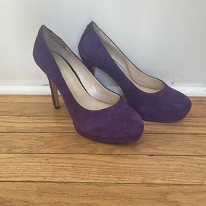 Purple Nine West pumps (worn once).
